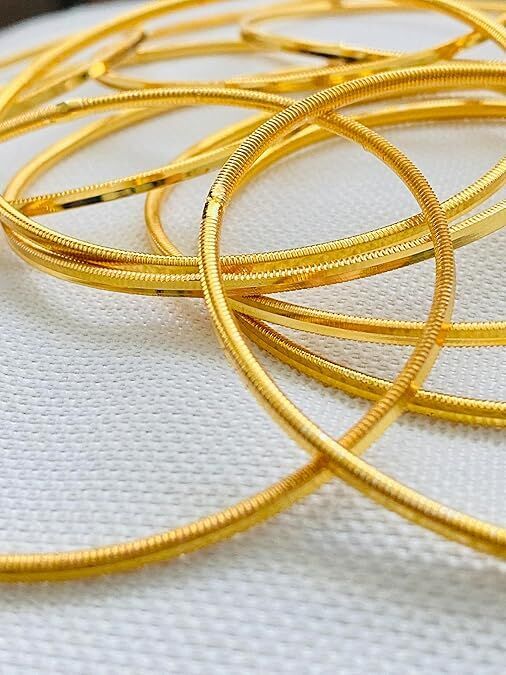 1 Adet Ajda Bilezik Tırtıklı Altın Kaplama Paslanmaz Kararmaz Kadın Bileklik