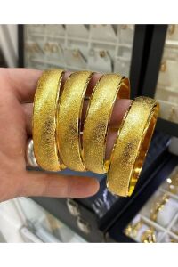 5 Adet Altın Kaplama Bilezik Çok Şık Kararma Solma Yapmaz 2 Yıl Garantili Bileklik Künye Bilezik